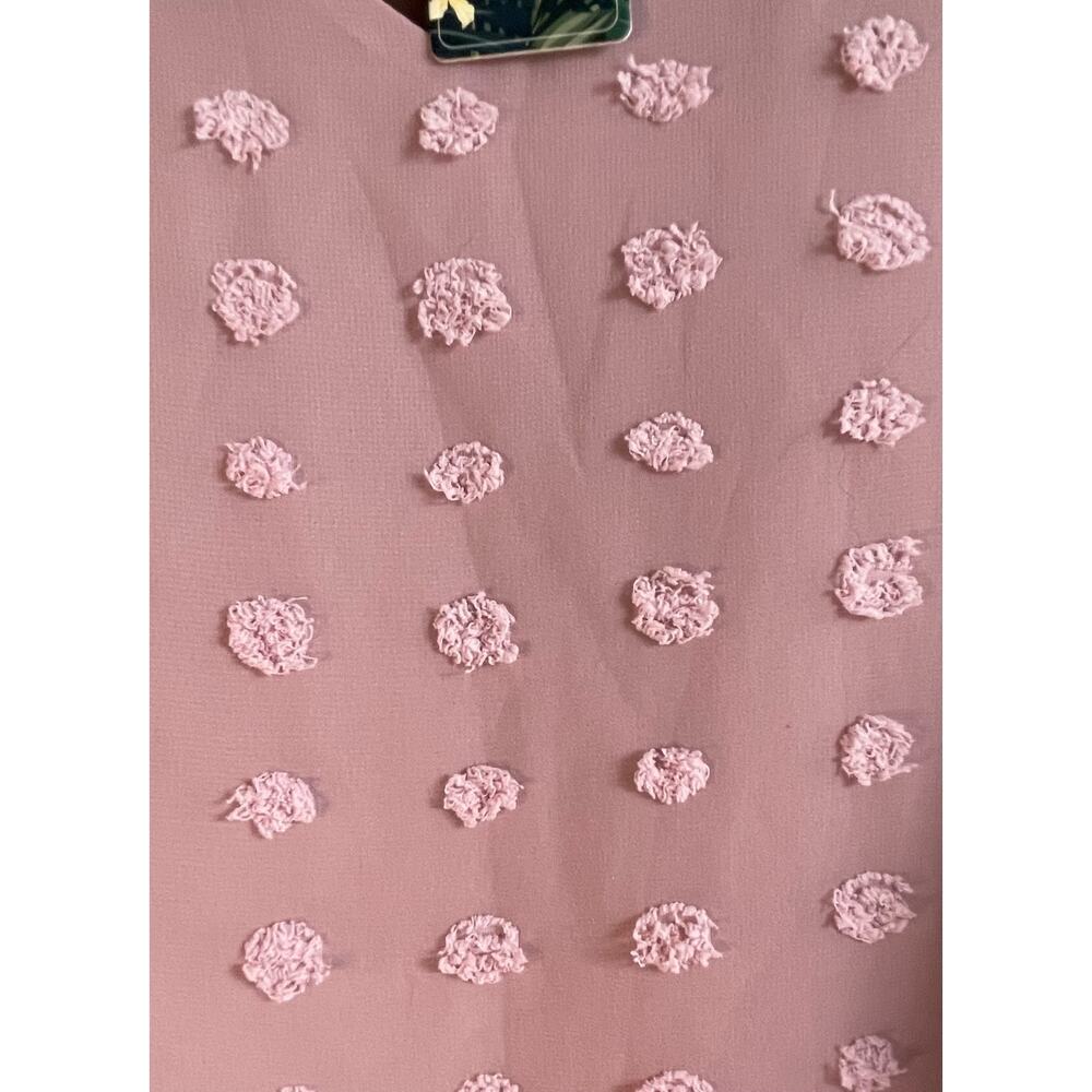 Blooming Jelly Womens Pink Dresse Short Sleeve V Neck Ruffle XXXL - Picture 4 of 7